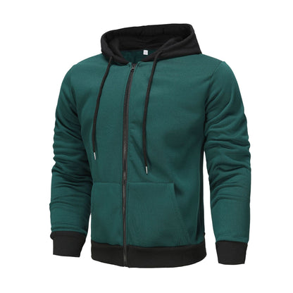 Warm & Stylish Zipper Cardigan Outerwear for Men - Chic and Current