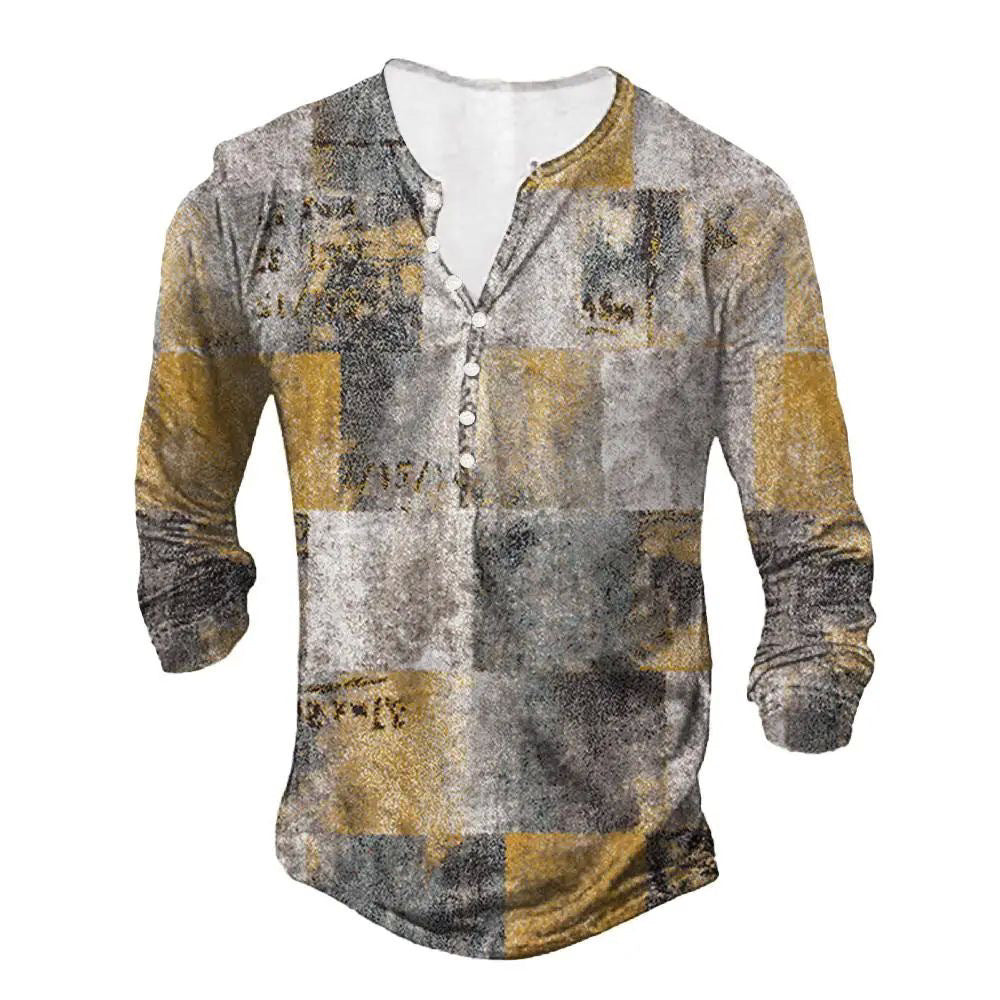 3D Digital Printed Ethnic Pattern Top