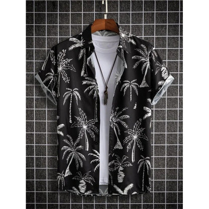 Hawaii Beach 3D Printed Shirt Short Sleeve