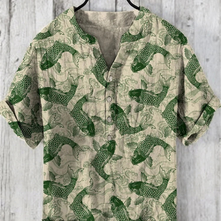 3D Digital Animal Style Short Sleeve Shirt - Stylish & Comfortable