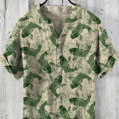 3D Digital Animal Style Short Sleeve Shirt - Stylish & Comfortable