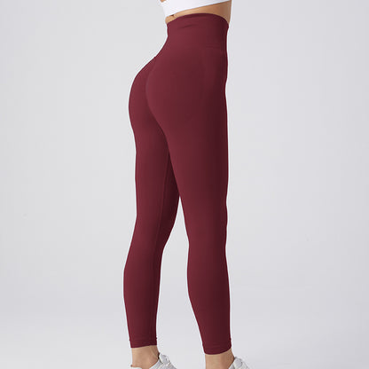 Women's Seamless Tummy Control Leggings - High-Waisted Workout Pants