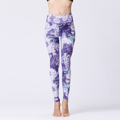 Women's Tie Dye Leggings - Stylish & Comfortable