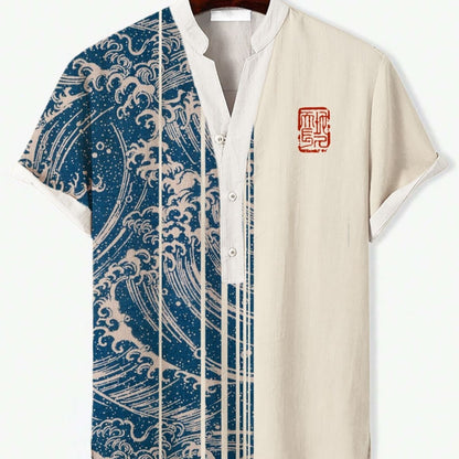 3D Digital Animal Style Short Sleeve Shirt - Stylish & Comfortable