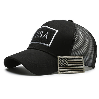 Outdoor Sun Protection Baseball Hat - Tactical Camouflage Design