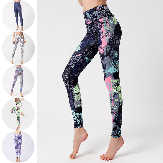 Women's Tie Dye Leggings - Stylish & Comfortable