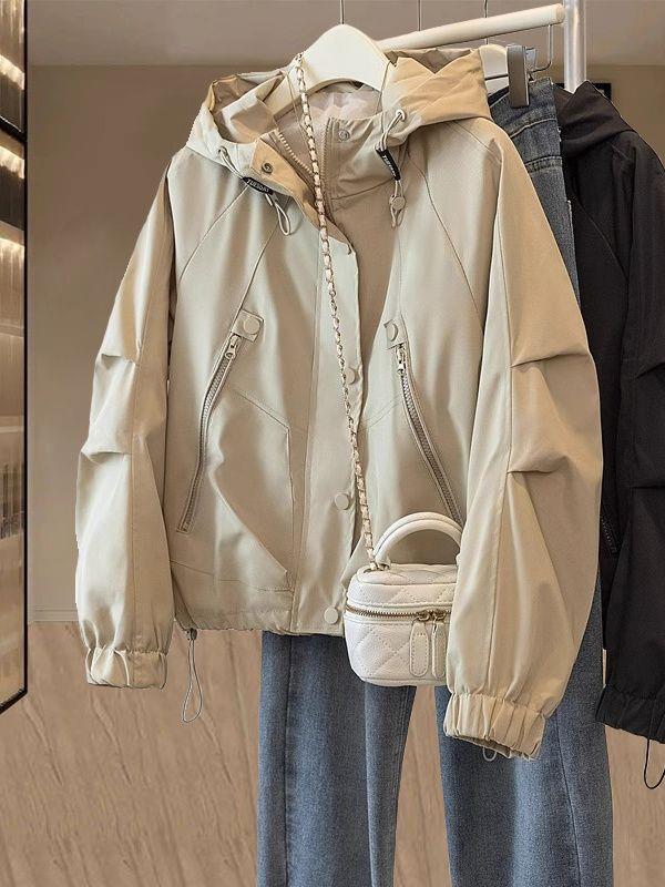Loose Windproof Jacket Baseball Uniform For Women