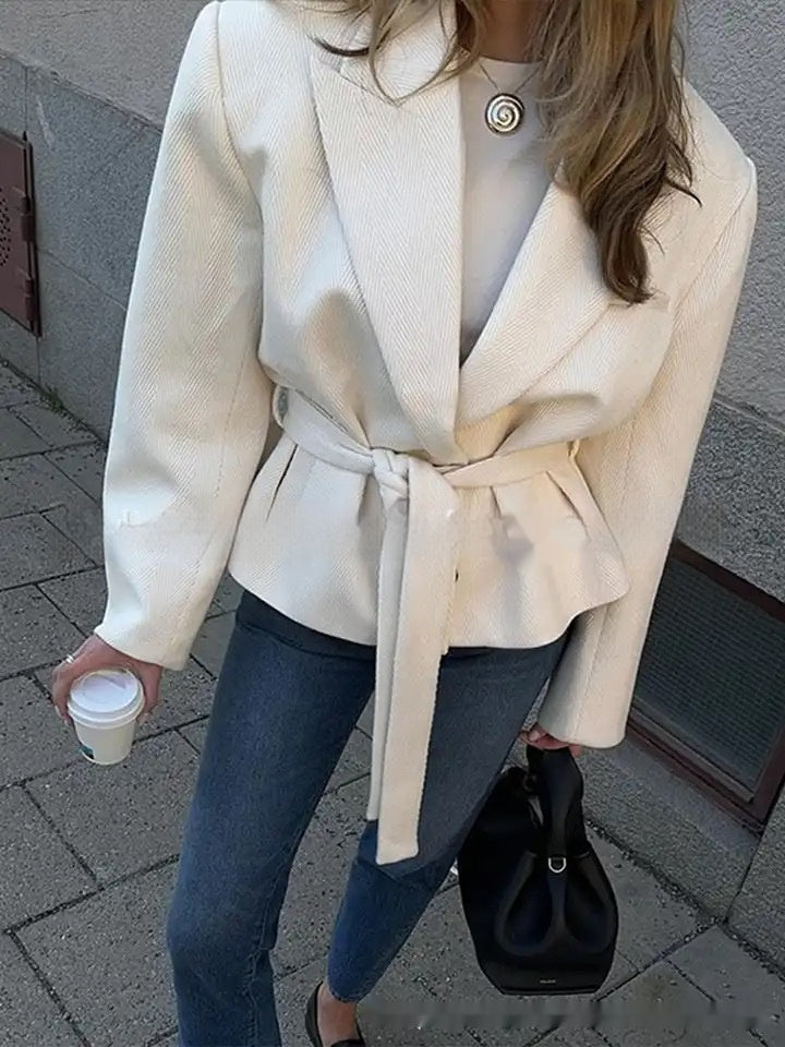 Women's Winter Street Woolen Coat